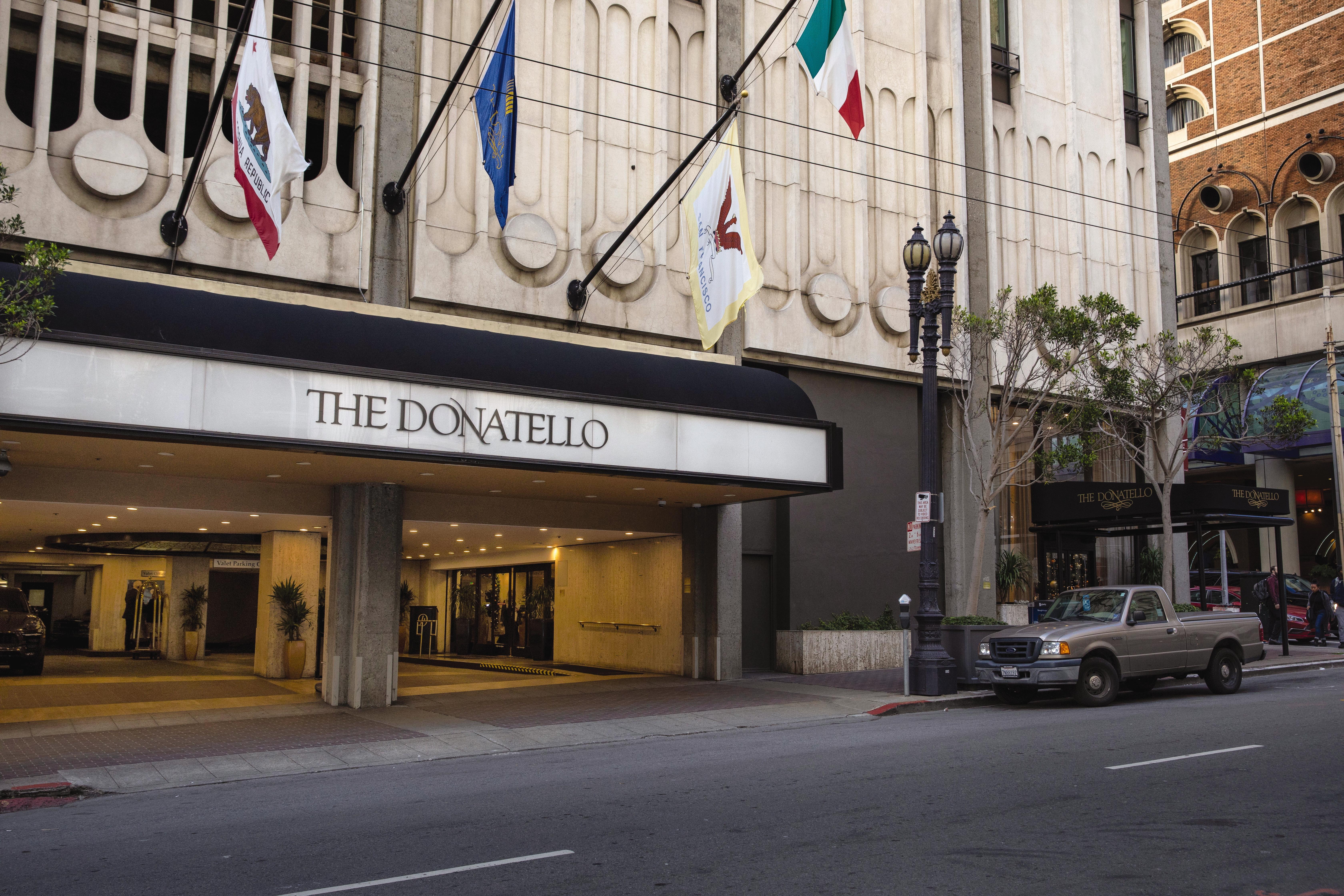 The Donatello Hotel Сан-Франциско Экстерьер фото